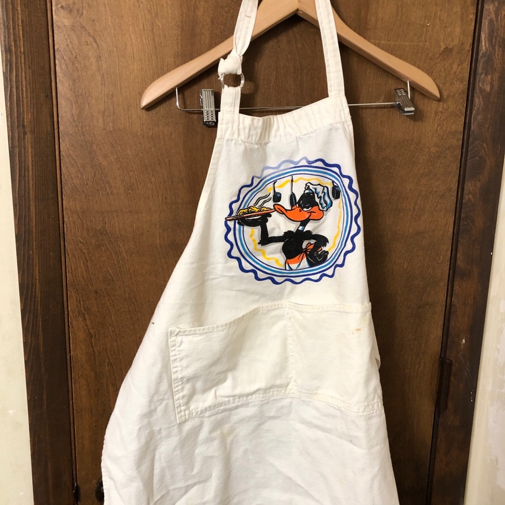 ACME Homeworks Apron with Daffy Duck Graphic Design
